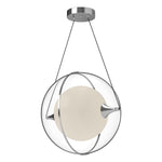 Aries 16-in Chrome LED Pendant