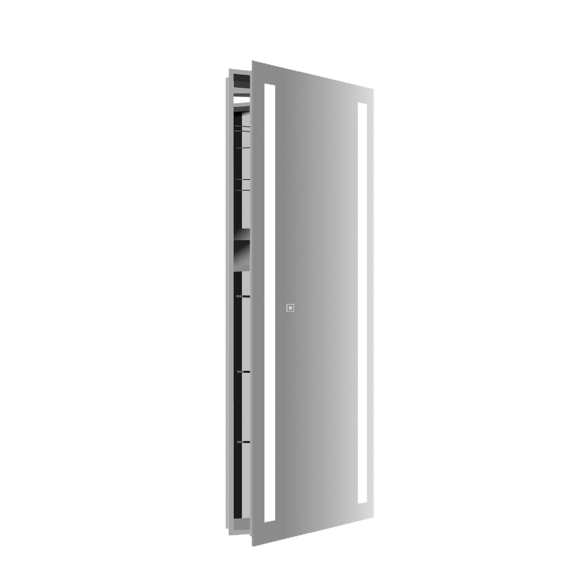 Electric Mirror Ascension 20" x 69" Lighted Wardrobe Cabinet