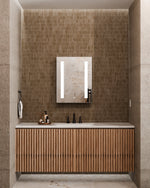 Ascension with Touch Dimming™ 23.25 x 30 x 4.65 LED Lighted Mirror — View 3