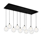Bolla 29-in Black 10-Light Multi Pendant