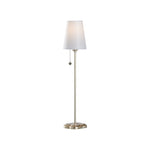Quatrefoil Table Lamp - Silver Leaf