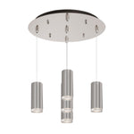 Cameo 14-in Brushed Nickel 5-Light Multi Pendant