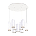 Cameo 18-in White 9-Light Multi Pendant