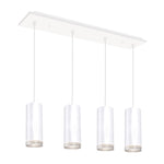 Cameo 25-in White 4-Light Multi Pendant