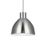 Chroma 12-in Brushed Nickel LED Pendant