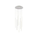 Chute 19-in White LED Multi Pendant