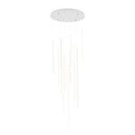 Chute 24-in White LED Multi Pendant
