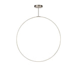 Cirque 60-in Brushed Nickel LED Pendant