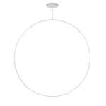 Cirque 72-in White LED Pendant