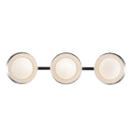 Cleo 23-in Chrome/Opal Glass LED Vanity Light