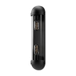 Cyrus 6-in Clear Glass/Matte Black 2 Lights Vanity