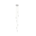 Cords - 7-Port - White Socket - White Cord
