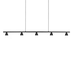 Dune 47-in Black LED Linear Pendant
