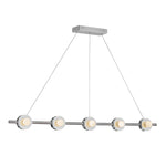 Elixir 48-in Chrome LED Linear Pendant