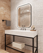 Espejo eléctrico Eminence de 30" x 42" con luz LED