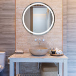 Espejo eléctrico Eternity de 36" redondo con luz LED
