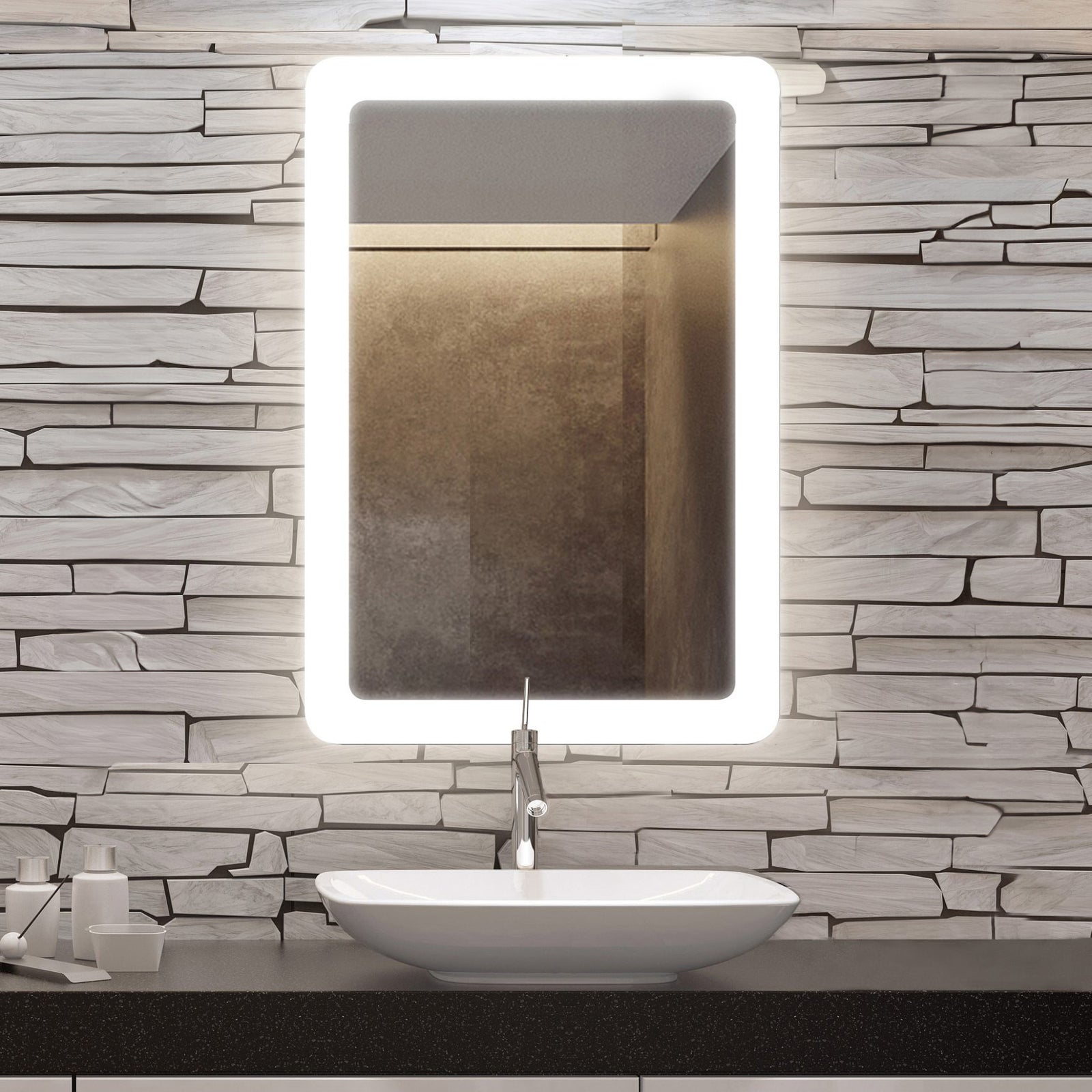 Electric Mirror Eyla 24" x 36" LED Lighted Mirror