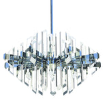 Facets 24" Chandelier - Polished Chrome