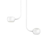 Flux Gloss White LED Multi Pendant