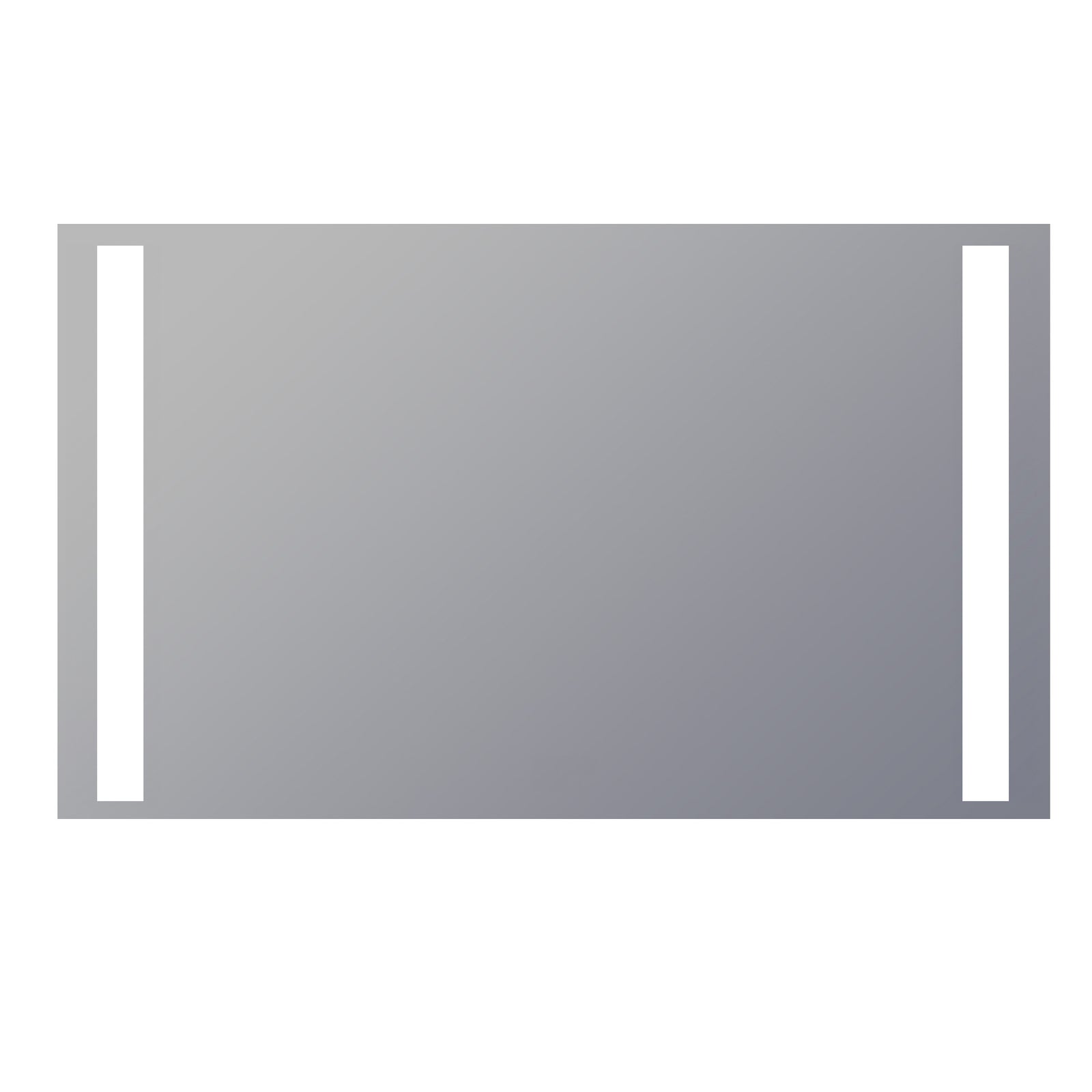Electric Mirror Fusion 60" x 36" LED Lighted Mirror