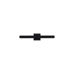 Galleria 15-in Black LED Wall Sconce