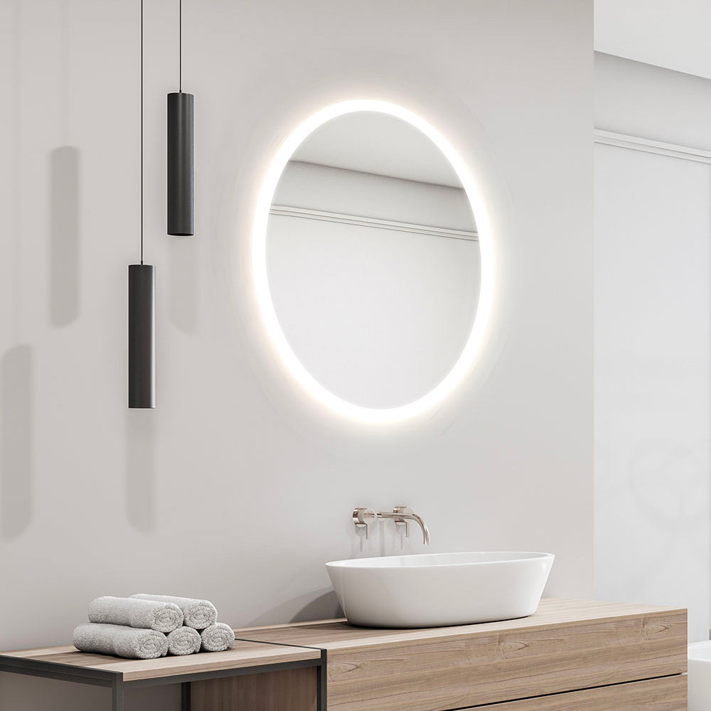 Electric Mirror Grandeur 30" Wall-Mount Round LED Lighted Mirror