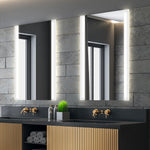 Espejo eléctrico Harmony de 24" x 36" con luz LED