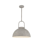 Harper 16-in Steel Shade 1 Light Pendant
