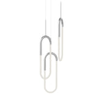 Huron 18-in Chrome LED Multi Pendant