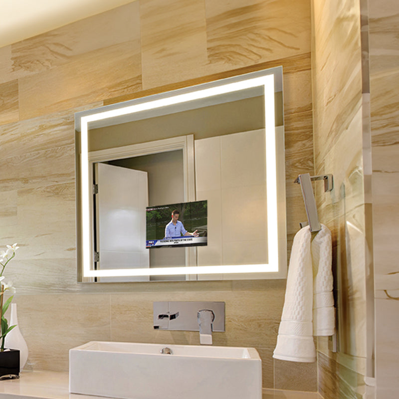 Electric Mirror Integrity 48" x 42" LED Lighted Mirror with 15.6" HDTV