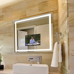 Espejo eléctrico Integrity de 48" x 42" con iluminación LED y pantalla HD de 21.5"