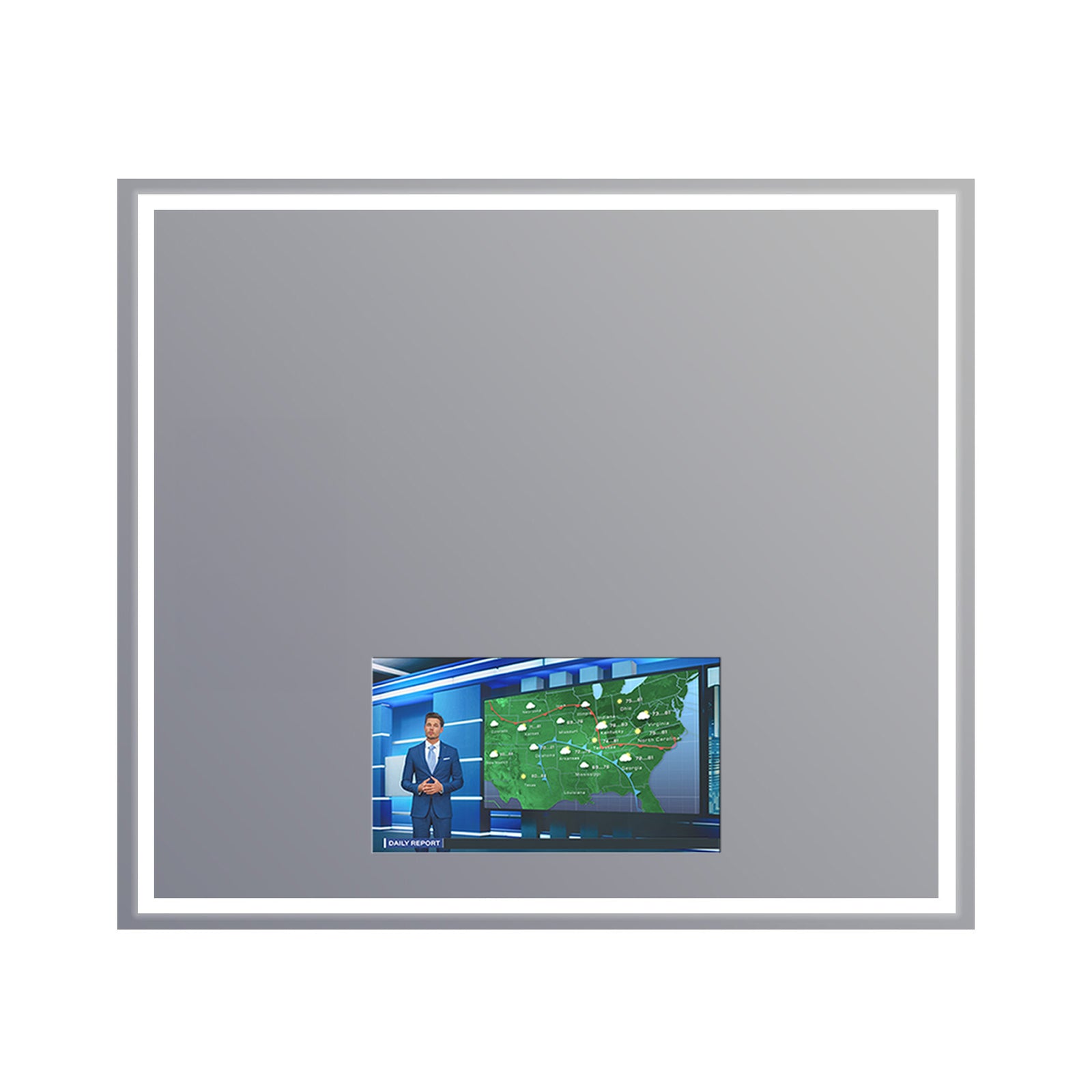Electric Mirror Integrity 48" x 42" LED Lighted Mirror with 21.5" HDTV