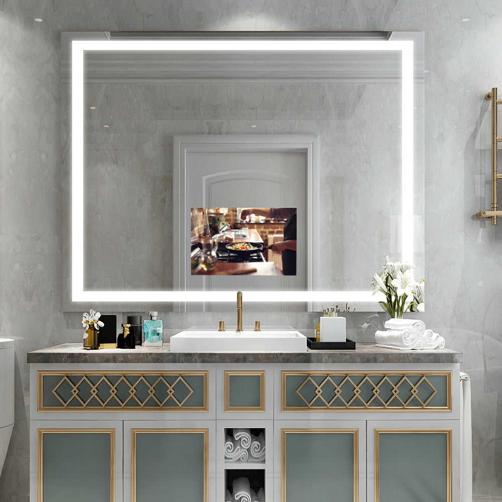 Electric Mirror Integrity 54" x 42" LED Lighted Mirror with 21.5" HDTV