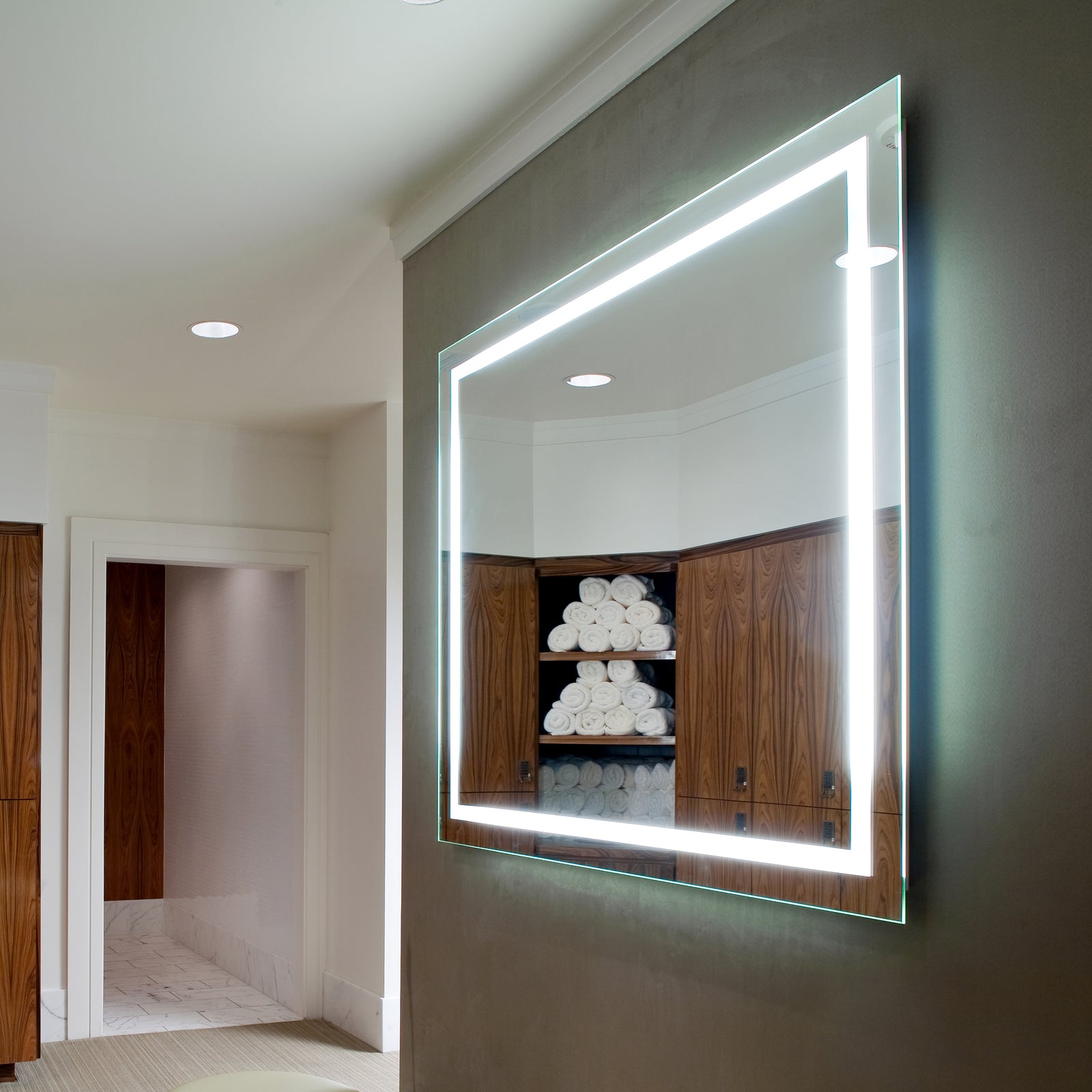 Electric Mirror Integrity 42" x 36" LED Lighted Mirror