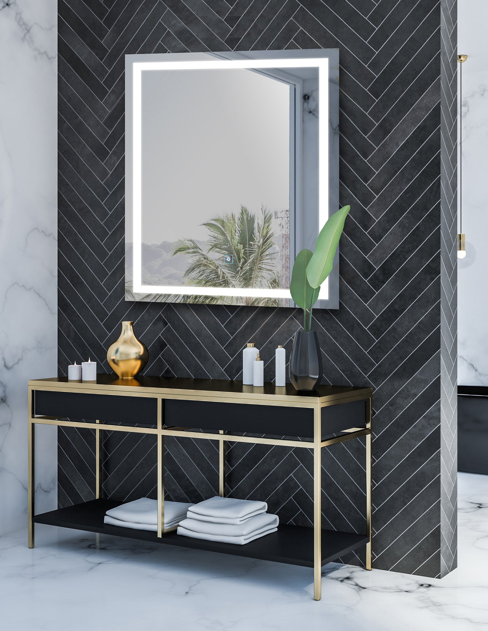 Electric Mirror Integrity 42" x 42" LED Lighted Mirror
