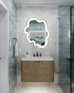 Isola™ 36 x 42 x 1.63 Organic LED Lighted Mirror