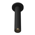 Lorna 12-in (2-in Dia.) 36 Degree Optic Black LED Ceiling Mount