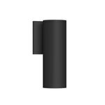 Lorna 9-in (3-in Dia.) 36 Degree Optic Black LED Wall Sconce