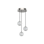 Marni 11-in Polished Nickel LED Multi Pendant