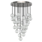 Marni 26-in Polished Nickel LED Multi Pendant