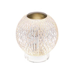 Marni 4-in Natural Brass LED Table Lamp
