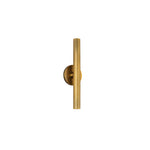 Mason 16-in Vintage Brass LED Wall Sconce