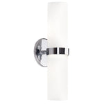 Milano 15-in Chrome LED Wall Sconce