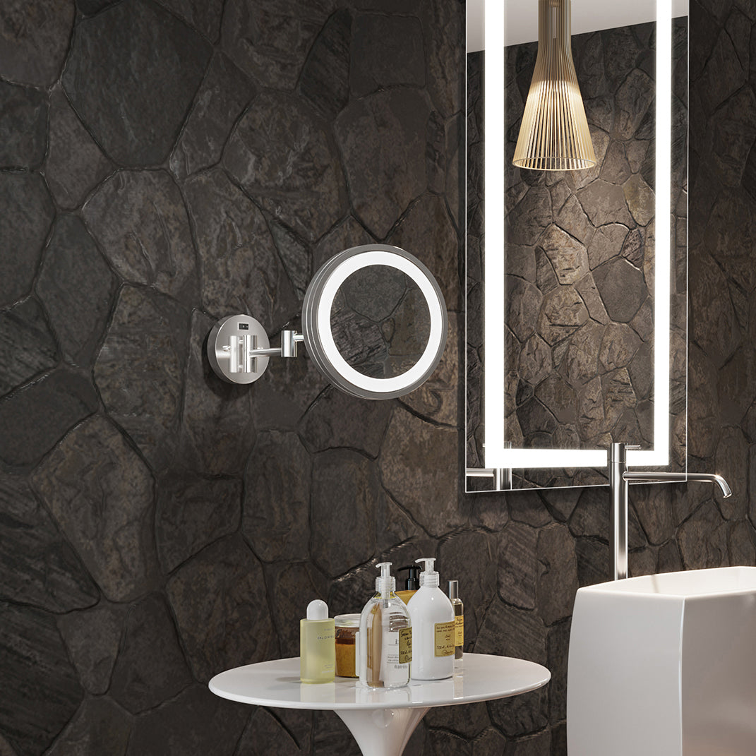 Electric Mirror Blush™ 벽면 장착 LED 메이크업 거울