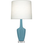 Matte Steel Blue Emma Table Lamp