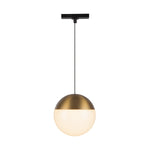 Monae 7-in Brushed Gold 4000K Trilo Track Pendant