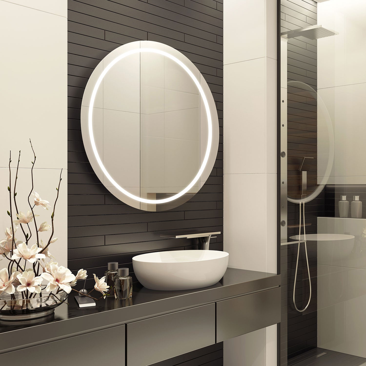 Electric Mirror Mystique™ LED Lighted Mirror (Model: MYS-36)
