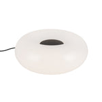 Nimbus 12-in Black/Opal Glass LED Table Lamp