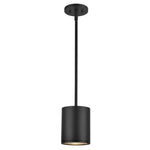 Nordic 6-in (5-in Dia.) Black LED Exterior Pendant