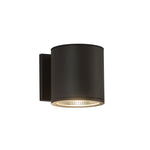 Nordic 5-in (5-in Dia.) Black LED Exterior Wall